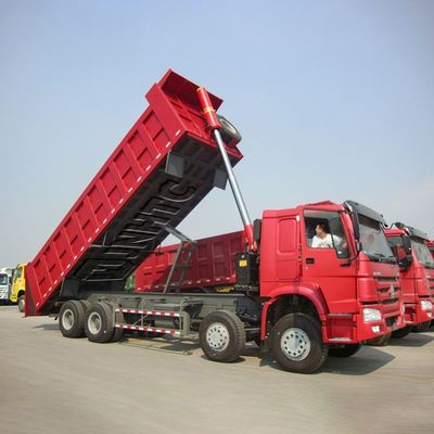 কেনা ম্যানুয়াল ট্রান্সমিশন SINOTRUK HOWO 6x4 ভারী পণ্য পরিবহনের জন্য 8x4 ডাম্প ট্রাক online manufacture
