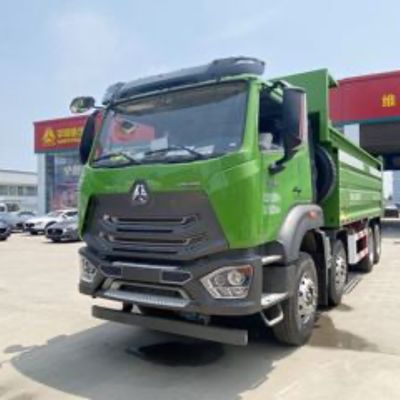 কেনা ব্যবহৃত সিনোট্রাক HOWO NX 8x4 ডাম্প ট্রাক 50 টন টারপুলিন এবং 400L জ্বালানী ট্যাঙ্ক সঙ্গে online manufacture