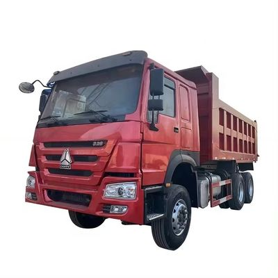 ভালো দাম 10 ফরওয়ার্ড শিফট সিনোট্রাক HOWO Euro3 6X4 336HP ভিডিও প্রযুক্তিগত সহায়তা সহ ডাম্প ট্রাক অনলাইন