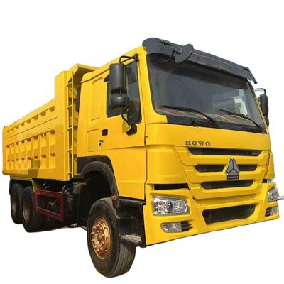 ভালো দাম ডিজেল জ্বালানী টাইপ Howo 50 টন ডাম্প ট্রাক 6x4 351-450hp খনি পরিবহন জন্য অনলাইন