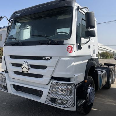 ভালো দাম 6x4 হুইল 420hp হাও সিনোট্রাক ট্র্যাক্টর ট্রাক ব্যবহৃত ইউরো 2 মাল্টিমিডিয়া সিস্টেম অনলাইন