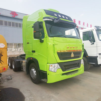 ভালো দাম HOWO T7H 6X4 10 হুইলার ট্রেলার ট্রাক ট্যাক্টর হেড স্বাভাবিক ক্রুজ কন্ট্রোল সঙ্গে ব্যবহৃত অনলাইন