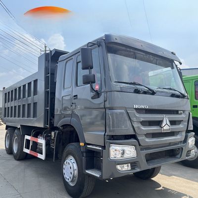 ভালো দাম ব্যবহৃত হাওও 6x4 আর্থ ট্যাপার ডাম্প ট্রাক 10 চাকা 20 30 40 টন 371HP এলএইচডি অনলাইন