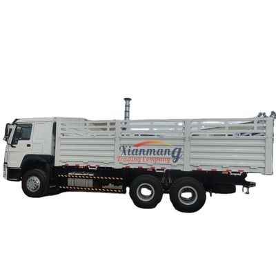 ভালো দাম 371hp ডিজেল হাওও কার্গো ট্রাক, সিনোট্রাক 6 * 4 10 চাকা ব্যবহৃত কার্গো ট্রাক অনলাইন