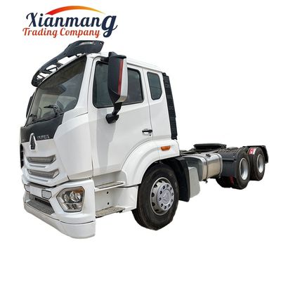 ভালো দাম সিনো হাও এনএক্স ট্র্যাক্টর হেড 6x4 10 হুইলার 400 এইচপি ট্র্যাক্টর ট্রেলার হেড ভারী-ডুয়িং ট্রলিংয়ের জন্য অনলাইন
