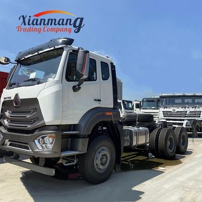 ভালো দাম সিনো ট্রাক হাওও এনএক্স 380 6x4 10 চাকা ট্র্যাক্টর ট্রাক 400 অশ্বশক্তি বাম হাত ড্রাইভিং হেডি ডিউটি লজিস্টিক পরিবহন অনলাইন
