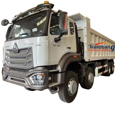 ভালো দাম HOWO NX 8X4 12 চাকা ডাম্প ট্রাক ABS এবং ম্যানুয়াল এয়ার কন্ডিশনার সঙ্গে চীনা ট্রাক অনলাইন