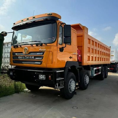 ভালো দাম RHD 8X4 শ্যাকম্যান ডাম্প ট্রাক WEICHAI WP12.375E53 ইঞ্জিন এবং কাস্টমাইজেশন বিকল্প দিয়ে সজ্জিত অনলাইন
