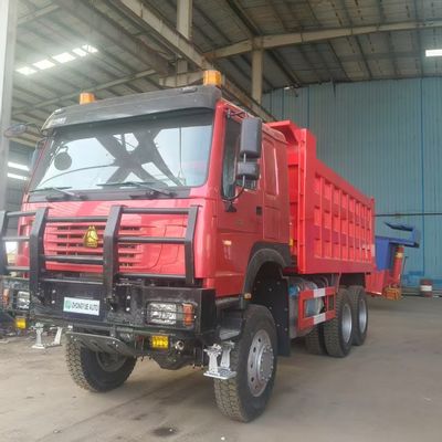 ভালো দাম 6X6 আর্মি ডাম্প ট্রাক 25T 10 চাকা 30CUBIC ডিজেল জ্বালানী টাইপ SINOTRUK কিভাবে সব চাকা ড্রাইভ TIPPER ট্রাক ভাল অবস্থায় অনলাইন