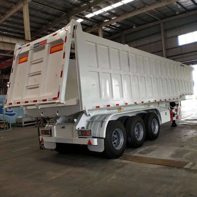 ভালো দাম 3-অক্সেল WABCO RE 6 রিলে ভালভ বায়ুসংক্রান্ত ব্রেকিং সিস্টেম 12R20 টায়ার 12 টায়ার ডাম্প সেমি ট্রেলার অনলাইন